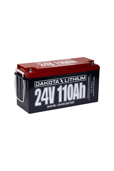 Dakota Lithium 24V 110Ah Deep Cycle LiFePO4 Battery