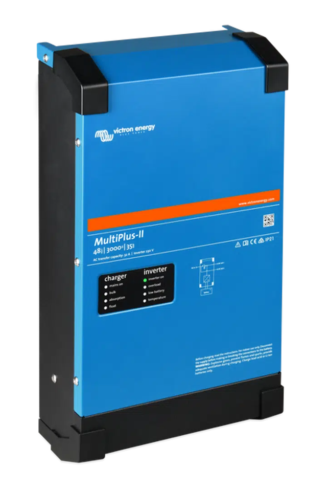 Victron | MultiPlus-II 48/3000 | 48V Input | 3000VA Output 120V | 35A Charger | Transfer Switch
