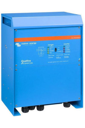 Victron | Quattro 48/5000 | 48V Input | 5000VA Output 120V | 70A Charger | Transfer Switch