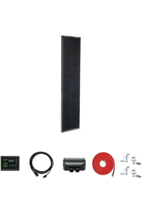 Zamp Solar Legacy Black 95 Watt Solar Panel Deluxe Kit