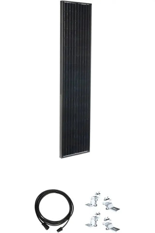 Zamp Solar Legacy Black 95 Watt Solar Panel Expansion Kit