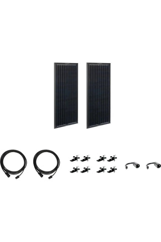 Image of Zamp Solar OBSIDIAN Series 90 Watt Solar Panel Kit (2x45)