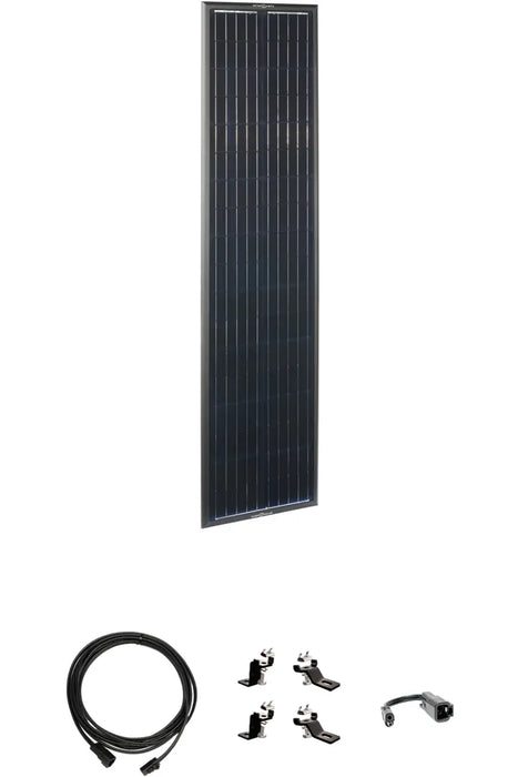 Zamp Solar Airstream OBSIDIAN® SERIES 90 Watt Long Solar Panel Expansion Kit