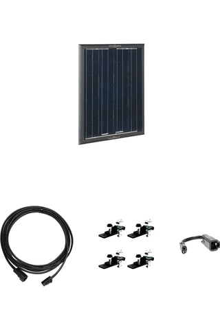 Image of Zamp Solar OBSIDIAN® SERIES 25 Watt Solar Panel Kit