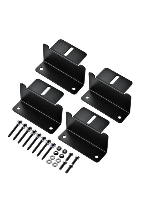 Rich Solar Mounting Hardware Z Brackets With Screws - Set of 4