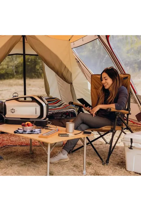 zero breeze tent Zero Breeze Mark 2 Plus (1 AC + 1 Battery) — Renewable Outdoors
