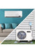 ACiQ 12,000 BTU 21.4 SEER2 Single Zone Wall Mounted Mini Split System w/ WiFi