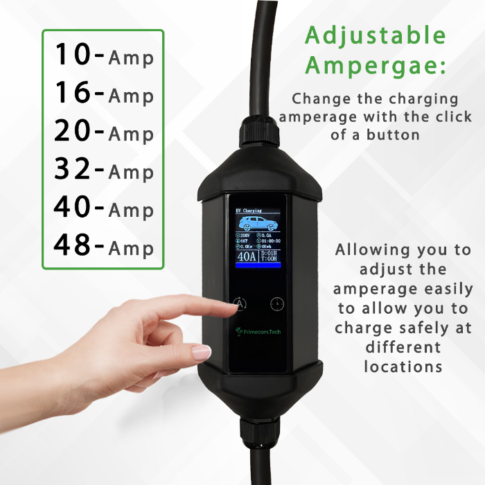 Primecom 40/48 Amp Level 2 EV Charger
