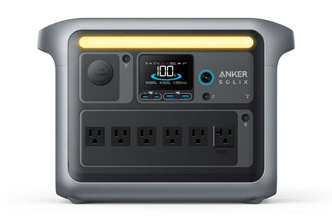 Image of Anker SOLIX C1000X Portable Solar Generator Kit - With Anker 200W Solar Panel
