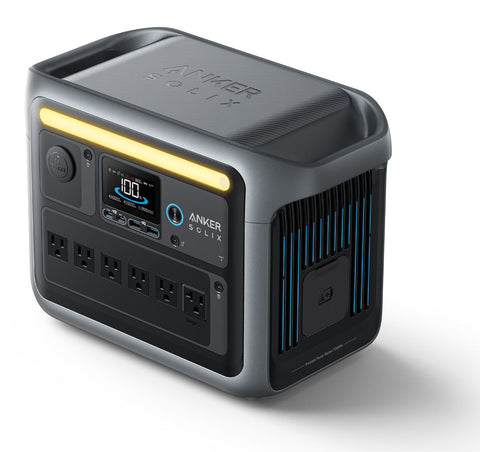 Image of Anker SOLIX C1000X Portable Solar Generator Kit - With Anker 200W Solar Panel