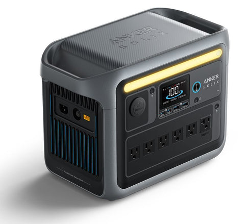 Image of Anker SOLIX C1000X Portable Power Station and Expansion Battery