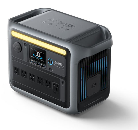 Image of Anker SOLIX C1000X Portable Power Station and Expansion Battery