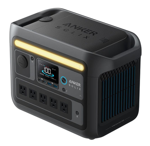 Image of Anker SOLIX C800X Portable Power Station - With Anker 100W Solar Panel