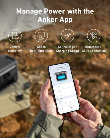 Image of Anker SOLIX C800X Portable Power Station - With Anker 100W Solar Panel