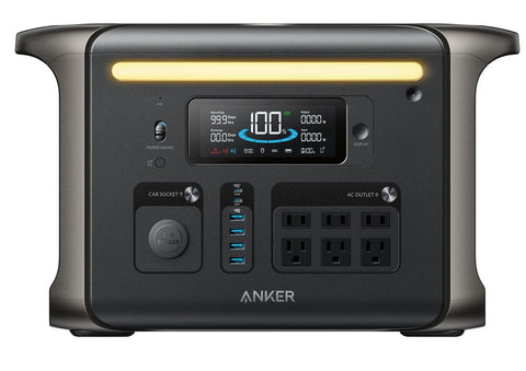 Image of Anker SOLIX F1500 Portable Solar Generator Kit - With Anker 200W Solar Panel