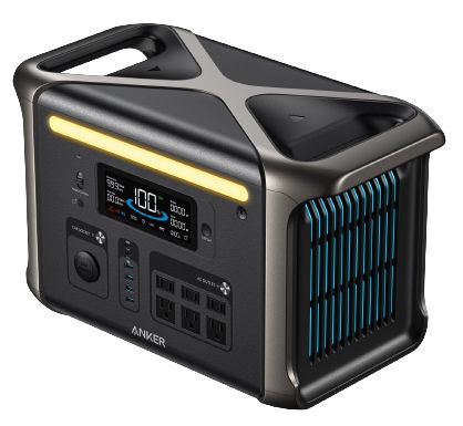 Image of Anker SOLIX F1500 Portable Solar Generator Kit - With Anker 200W Solar Panel