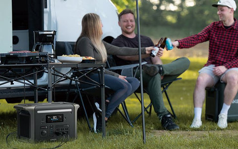 Image of Anker SOLIX F1500 Portable Solar Generator Kit - With Anker 200W Solar Panel