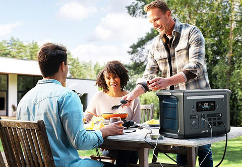 Image of Anker SOLIX F1500 Portable Solar Generator Kit - With Anker 200W Solar Panel