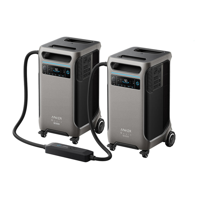 Anker SOLIX F3800 Plus x2 w/ Double Voltage Hub