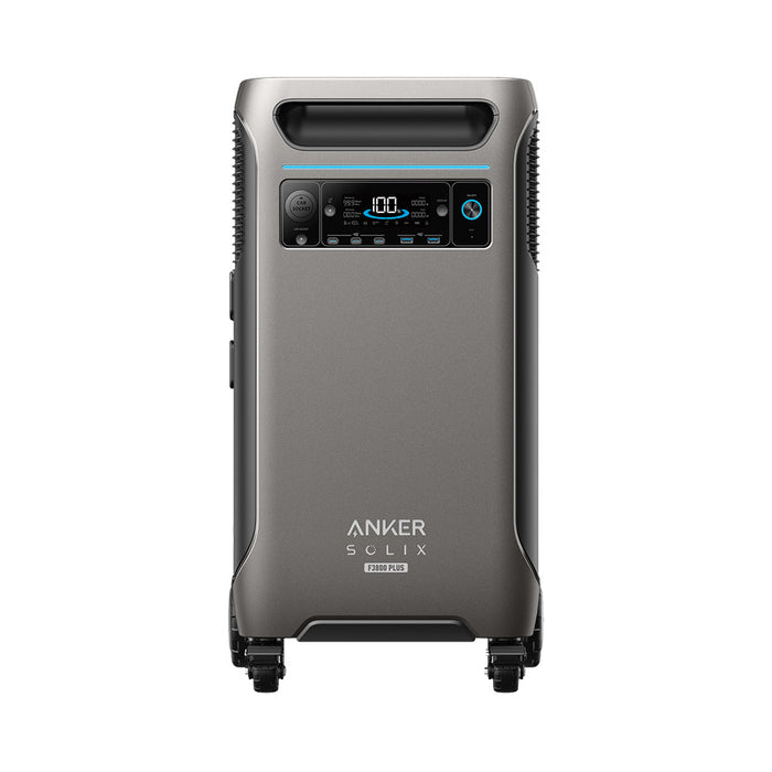 Anker SOLIX F3800 Plus w/ Expansion Battery and 400W Solar Panel