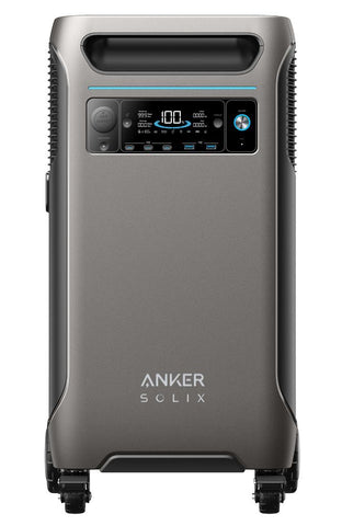 Image of Anker SOLIX F3800 Portable Power Station with 3x Expansion Batteries - 15.36 KWh