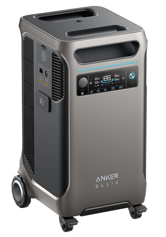 Image of Anker SOLIX F3800 Portable Power Station with 3x Expansion Batteries - 15.36 KWh