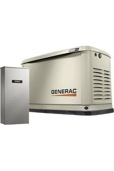 Generac Guardian 10kW Standby Generator with 100-Amp 16-Circuit Automatic Transfer Switch | 7172