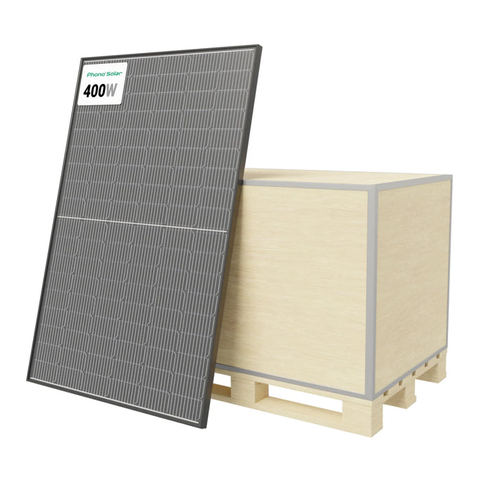 14.4kW Pallet - Phono 400W Mono Solar Panel | PS400M6-18/VHB | Full Pallet (36) - 14.4kW Total