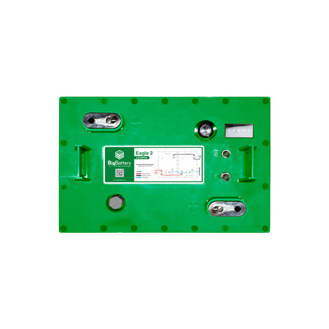 Image of BigBattery | 48V EAGLE 2 | LiFePO4 Lithium Battery 1.63kWh | For Golf Carts, Utility Vehicles, RVs & Camper Vans