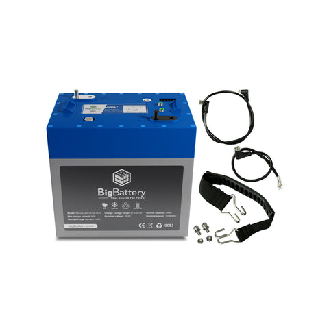 Image of BigBattery | 24V EAGLE 2 | LiFePO4 Lithium Battery 1.63kWh | For Boats & Motorcycles