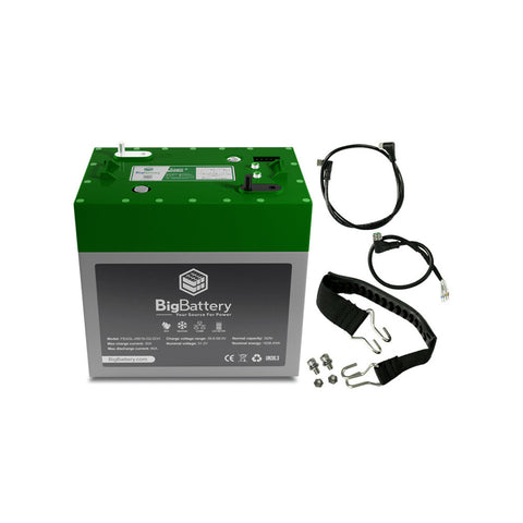 Image of BigBattery | 48V 2X EAGLE 2 Bundle | LiFePO4 Lithium Battery 3.26kWh Total | For Golf Carts, Utility Vehicles, RVs & Camper Vans [BNDL-B0013]