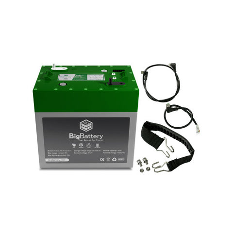 Image of BigBattery | 48V EAGLE 2 | LiFePO4 Lithium Battery 1.63kWh | For Golf Carts, Utility Vehicles, RVs & Camper Vans