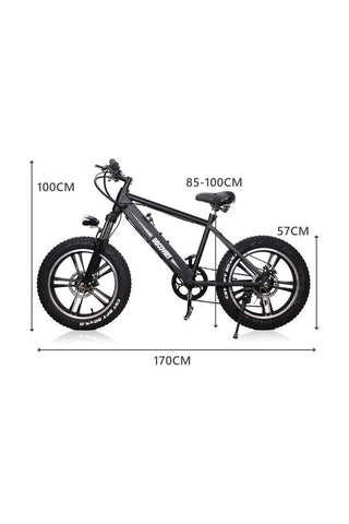 Image of Nakto Discovery Fat Tire Electric Bike