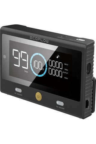 Image of EcoFlow Delta Pro Portable Solar Generator with 2x 100W Solar Panels and Remote Control