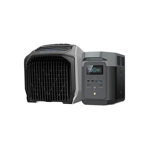 Ecoflow Delta 2 Portable Power Station + Wave 2 Portable Air Conditioner