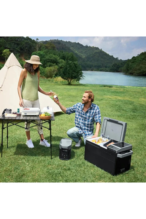 Ecoflow Delta 2 Max + Glacier Portable Refrigerator