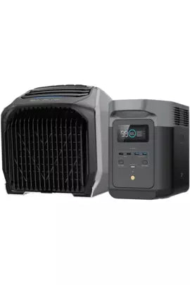 Ecoflow Delta 2 Portable Power Station + Wave 2 Portable Air Conditioner