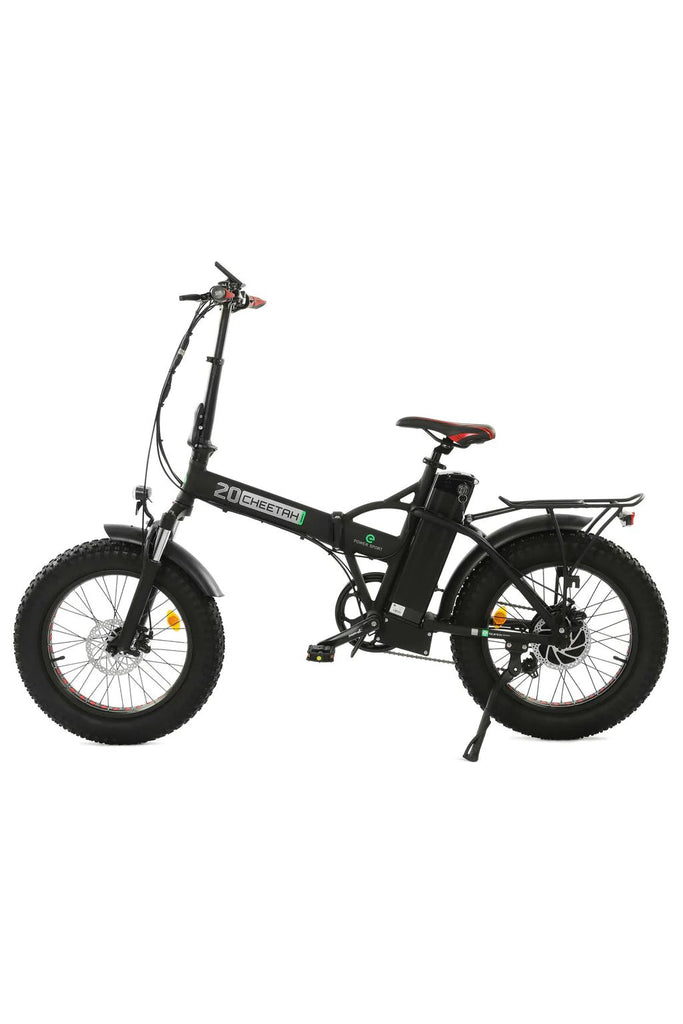 Ecotric 48V/15Ah 500W Folding Fat Tire Electric Bike with LCD Display