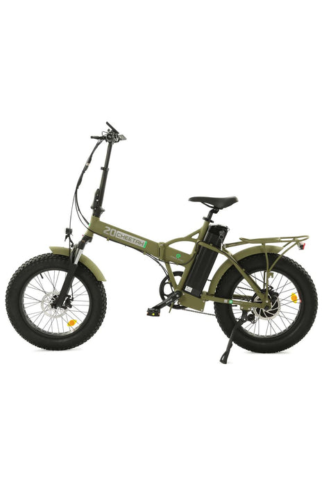 Ecotric 48V/15Ah 500W Folding Fat Tire Electric Bike with LCD Display