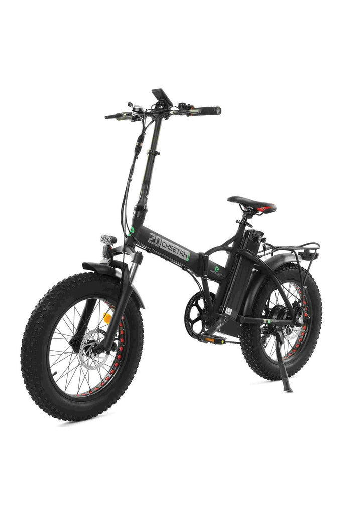 Ecotric 48V/15Ah 500W Folding Fat Tire Electric Bike with LCD Display
