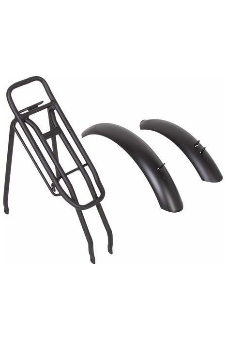 Ecotric Rear Rack and Fenders for 26" Cheetah and Rocket Series