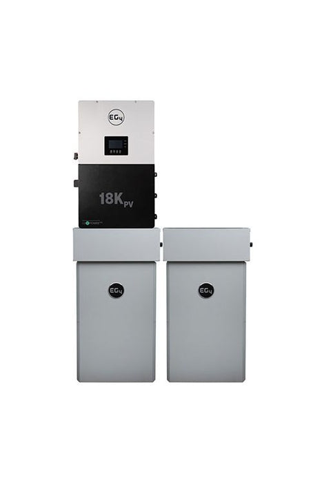 EG4 PowerPro ESS 14.3 - 28.6kWh Capacity EG4-18Kpv & EG4-PowerPro WallMount Battery