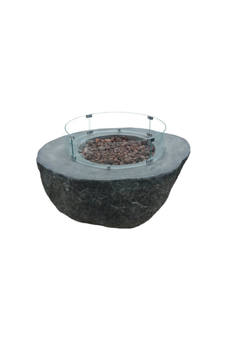 Image of Elementi Lunar Wind Guard For Fire Pit OFG101-WS