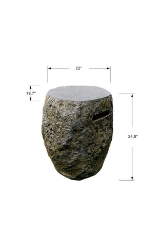 Image of Elementi Boulder Tank Cover ONB01-117