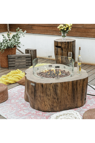 Image of Elementi Manchester Fire Pit - 42 Inch Concrete Fire Table
