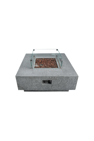 Elementi Manhattan and Aurora Wind Guard For Fire Pit OFG103-WS