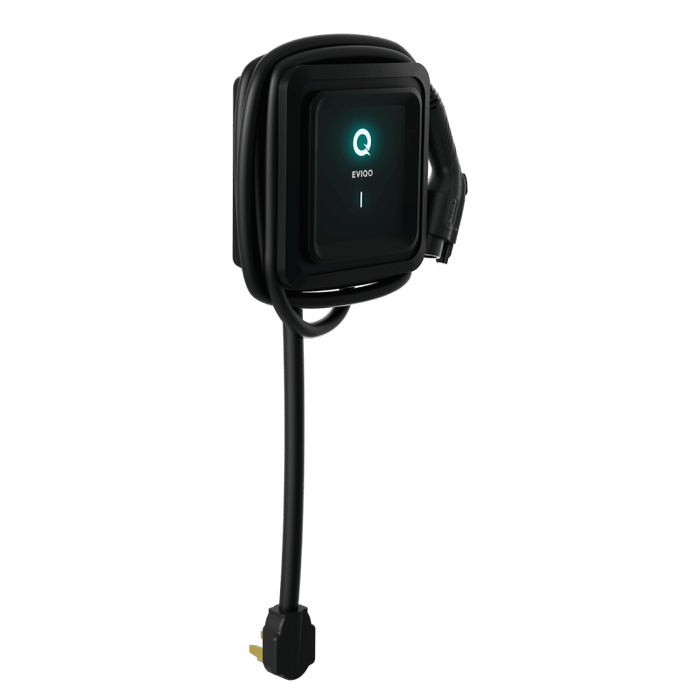 EVIQO Level 2 EV Charger J1772 Plug-In 48A (NEMA 14-50, Hardwire-Convertible)