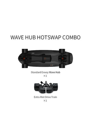 Image of Exway Wave Hub 36V 800W Street Electric Skateboard