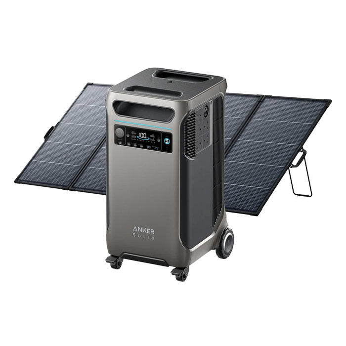 Anker SOLIX F3800 Solar Generator w/ 400W Bifacial Solar Panel