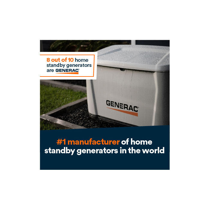 Generac 7324 18kW Generator with 200A SE Transfer Switch